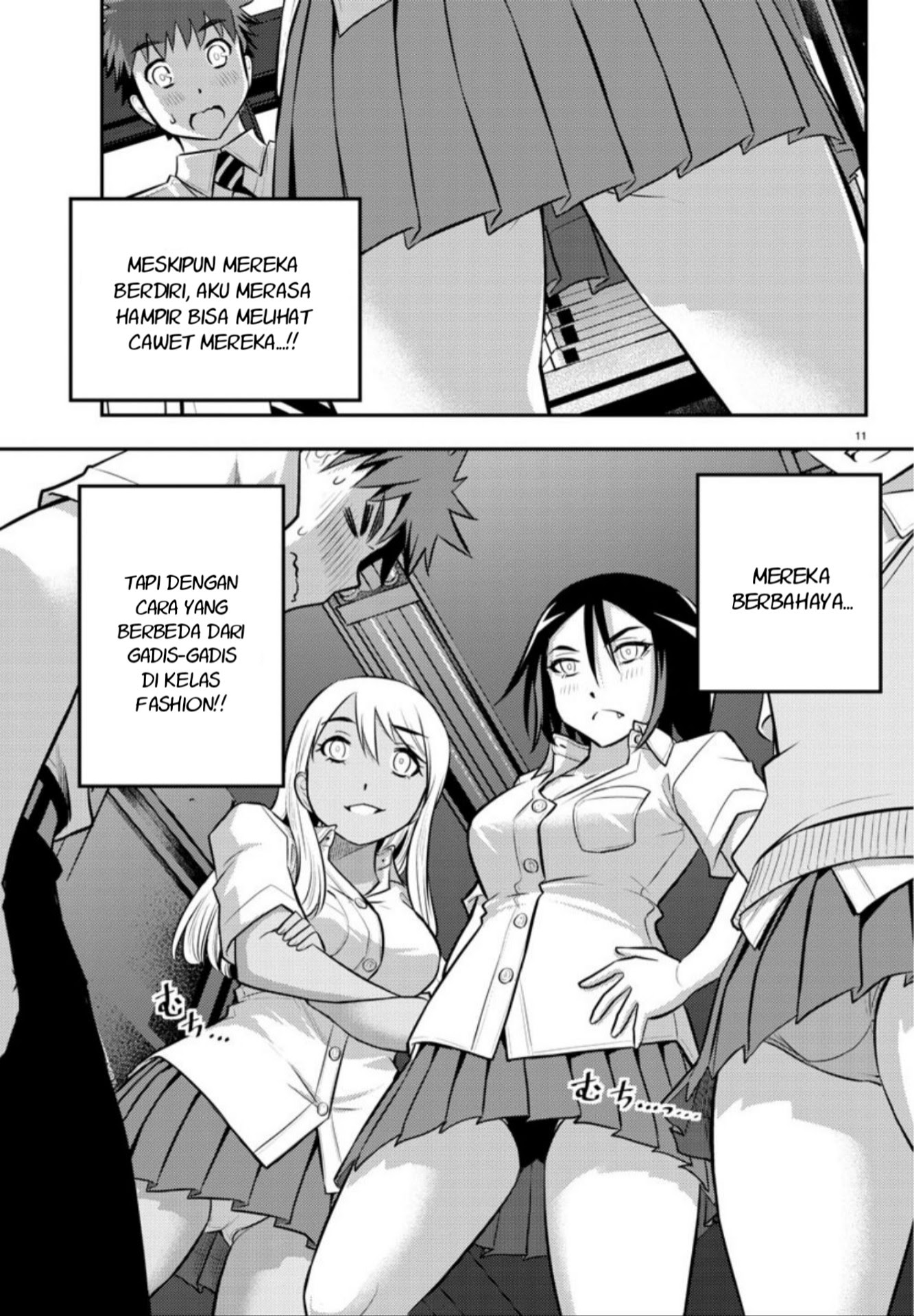 Yankee JK Kuzuhana-chan Chapter 09 Bahasa Indonesia